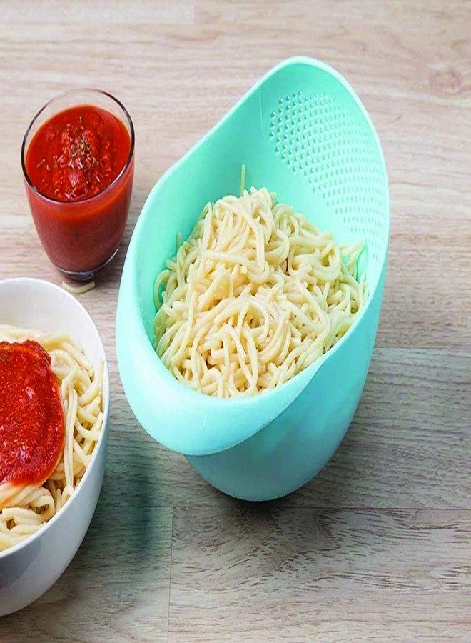 DeoDap Kitchen Plastic Big Rice Bowl Strainer Perfect Size for Storing and Straining - Image 3